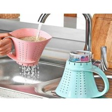 SiHako Sürahi Şeklinde Pirinç Yıkama Süzgeci