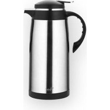 Teba Çelik Termos 1.3 Litre  Içi Cam 12 Saat Sıcak