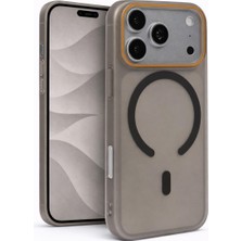 Vissona iPhone 17 Pro Max Uyumlu Magsafe Wireless Şarj Özellikli Mat Sert Arka Kapak Kılıf