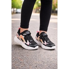 Minibonito Unisex Çoçuk Konfor Taban Cırt Cırtlı Spor Ayakkab