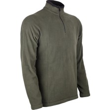 Evolite Fuga Kadın Mikro Polar Sweater - Haki