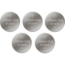 Epilons Yuma CR2032 Süper Lityum 3V 5’li Kart Düğme Pil