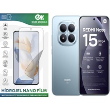 ECR MOBILE Redmi Note 15 Pro Plus ile Uyumlu Mat Hidrojel Nano Film Ekran Koruyucu(Tempered Cam Değildir!)