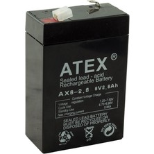 Go İthalat Ince Akü 6V 2.8AH Amper (5473)