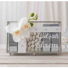 Cam Kutuda Söz Nişan Çikolatası