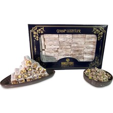 Mmg Store Sade Fıstıklı Fitil Lokum 700 gr Antep Fıstıklı Gurme Fitil Lokum