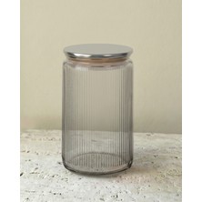 Leelahome Metal Vakum Kapaklı Cam Saklama Kabı 1500 ml