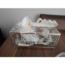 Tasarım Gümüş Söz Mendili Kutusu