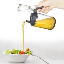 SiHako Cam Yağdanlık - Kulplu Sirkelik Sosluk 660ML