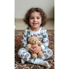 ruhaay Çocuk Pamuk Baskılı Alt Üstü Takım 1-3 Yaş