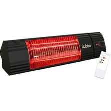 Harlem Dubbo 3000W Uzaktan Kumandalı Çift Camlı Dış Mekan Isıtıcı Elektrikli Isıtıcı