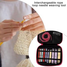 İğne İzi 10 Çift Iğne Stili Seyahat Saklama Kapasiteli  Çok Fonksiyonlu  Organizatör