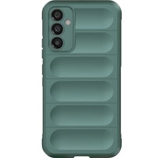  Samsung Galaxy A15 4g Kılıf Optimum Silikon - Koyu Yeşil