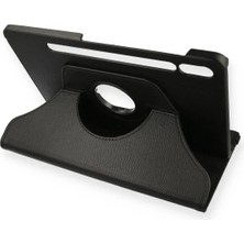  Samsung Galaxy T870 Tab S7 11 Kılıf 360 Tablet Deri Kılıf - Siyah