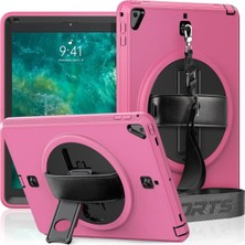  iPad 5 Air 9.7 Kılıf Strap-C Otterbox Tablet Kapak - Pembe
