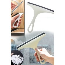 Gampus Çok Amaçlı Araç Banyo Cam Ayna Temizlik Sileceği Çekpas Mini Portatif Cam Temizleme 2li