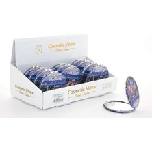 Magicool Taşlı Istanbul Tasarımı El Aynası Ince ALK2924