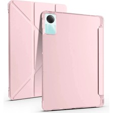   Redmi Pad Se 4g Kılıf Kalemlikli Mars Tablet Kılıfı - Rose Gold