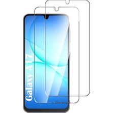 Uhelsamsung Galaxy A17 Uyumlu Ekran Koruyucu Kırılmaz Cam 9h Temperli Ekran Camı Şeffaf Passifik