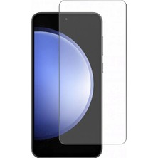 Uhelgalaxy A55 A35 Kırılmaz Cam Tam Ekran Şeffaf Kenarlı Koruyucu