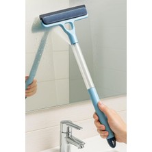 Gampus Sprey Hazneli Çift Taraflı Ev Ofis Oto Cam Temizleyici Su Hazneli Çekçek ve Fırça Aparatı