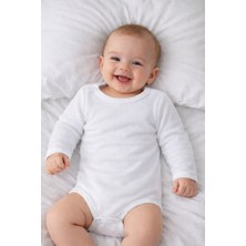 Ladora Tekstil %100 Pamuk Bebe Badi Süper 3'lü Paket 0-3AY 3-6 Ay 6-9 Ay