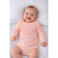 Ladora Tekstil %100 Pamuk Bebe Badi Süper 3'lü Paket 0-3AY 3-6 Ay 6-9 Ay