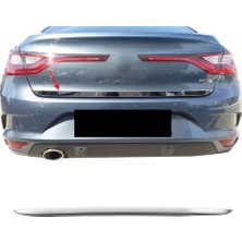 My Tuning Renault Megane 4 Sedan Krom Bagaj Alt Çıta 2016 ve Sonrası Paslanmaz Çelik