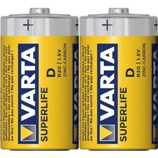 Magicool Superlife Çinko Büyük D Boy Pil 24'lü Paket