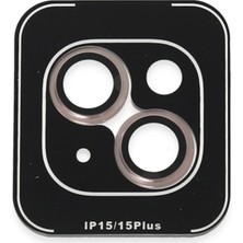   15 Pvd Metal Kamera Lens - Pembe