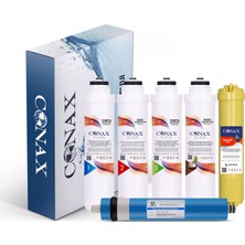 Conax Crypto Takçevir 6 Aşama – Benc Membran Inline Alkalin Orijinal Filtre Seti