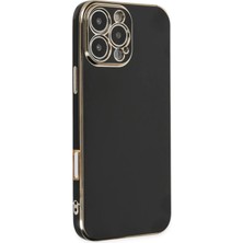   16 Pro Max Kılıf Volet Silikon - Siyah