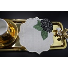 Nakışkonsept Ortanca Desenli Kokteyl Peçete 6lı