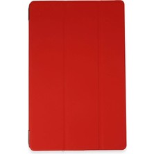 iPad Pro 13 (2024) Kılıf Tablet Smart Kılıf - Kırmızı