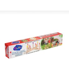 Hepsilazım Kutuda Ahşağ Halka Atma Oyunu 16 Parça 6 Renk