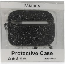  Airpods 3 (3.nesil) Spell Simli Kılıf - Siyah