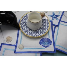 Nakışkonsept Istiridye Desenli Kokteyl Peçete