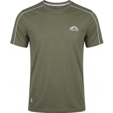 Orendahıll ORENDAHILL Erkek Spor Tişört Hızlı Kuruyan Esnek Regular Fit Trim Detaylı Activewear