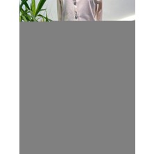 Sentez Arkası Lastikli Kısa Geniş Paça Pantalon