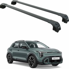 Auto Paw Kia Stonic (2025-SONRASI) Portbagaj Taşıyıcı Ara Atkisi - Ara Bar Paw Pro 2, Siyah