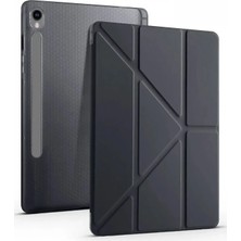  Samsung Galaxy Tab S10 Fe Plus 13.1 Kalemlikli Mars Tablet Kılıfı - Siyah