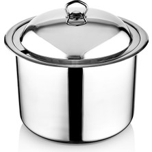 Net Çelik 28X20CM Endüstriyel Çorbalık Tencere