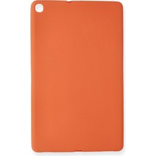  Samsung Galaxy T510 Tab A 10.1 Kılıf Evo Tablet Silikon - Turuncu
