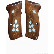 Yücel Av Bayii Cz 75 A B Serisi Canik 55 16 Lı Çek Ahşap El Telkari Sedef Kakma Kabze