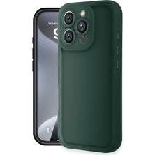   16 Pro Kılıf Viera Silikon - Koyu Yeşil