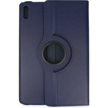  Huawei Matepad Se 11 Kılıf 360 Tablet Deri Kılıf - Lacivert