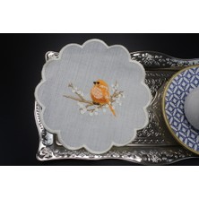 Nakışkonsept Kuş Desenli Kokteyl Peçete