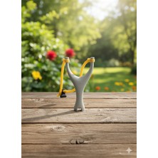 Silva Nature Profesyonel Av Sapanı – Güçlü Lastikli, Ergonomik Tutuş, Dayanıklı Gövde, Misina Kurşunu Atımı Sapan