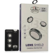  Samsung Galaxy S24 Bilvis Titan Kamera Lens - Titan Gri