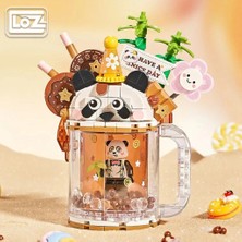 SHC4200 Bfs LZ-4206 Loz Panda Ayi Dondurma Kupasi 297 Parça Block Oyuncak